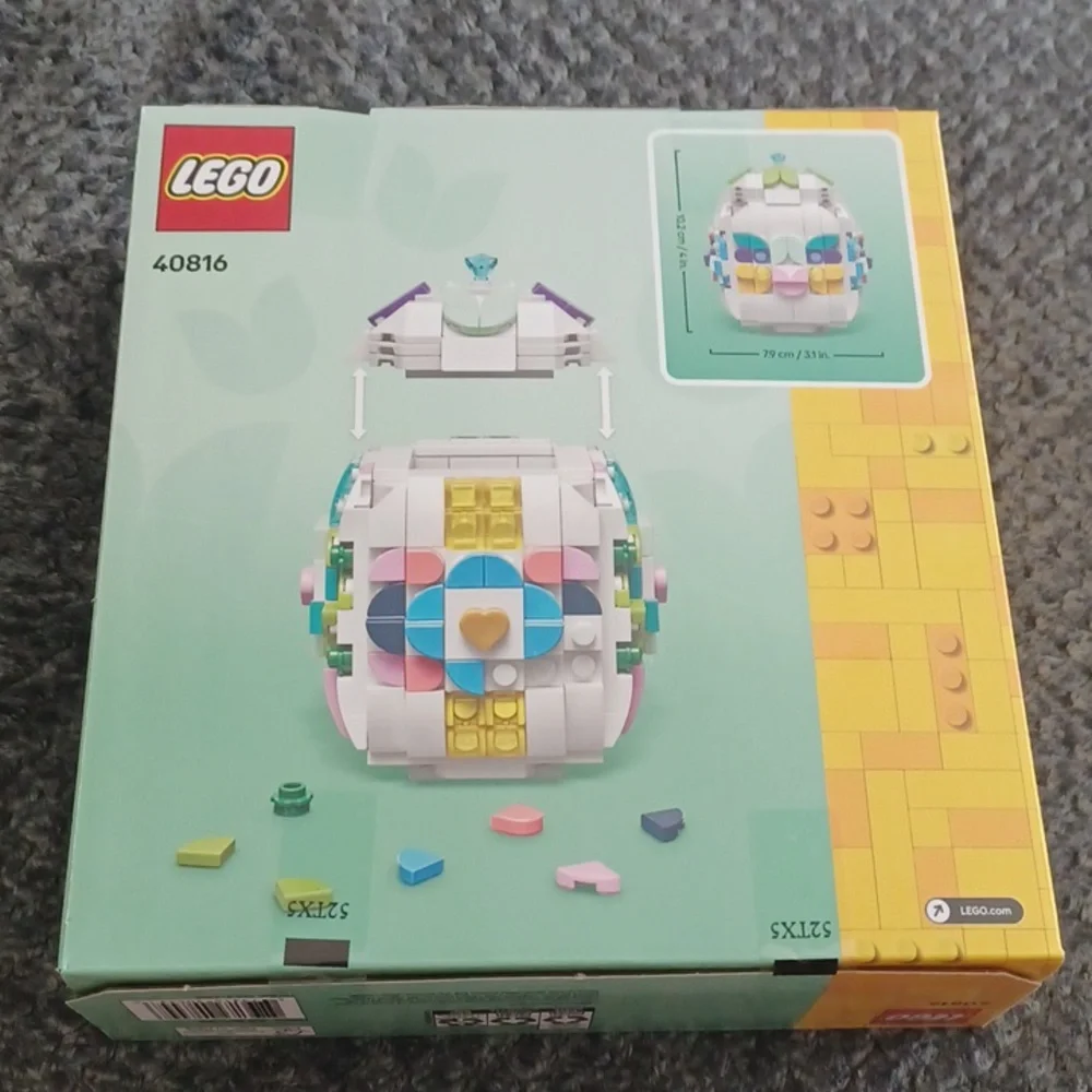 New Lego Decorative Easter Egg 386 Piece #40816 - Picture 3 of 3